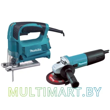 Набор Makita DK0116 (лобзик, угловая шлифмашина)